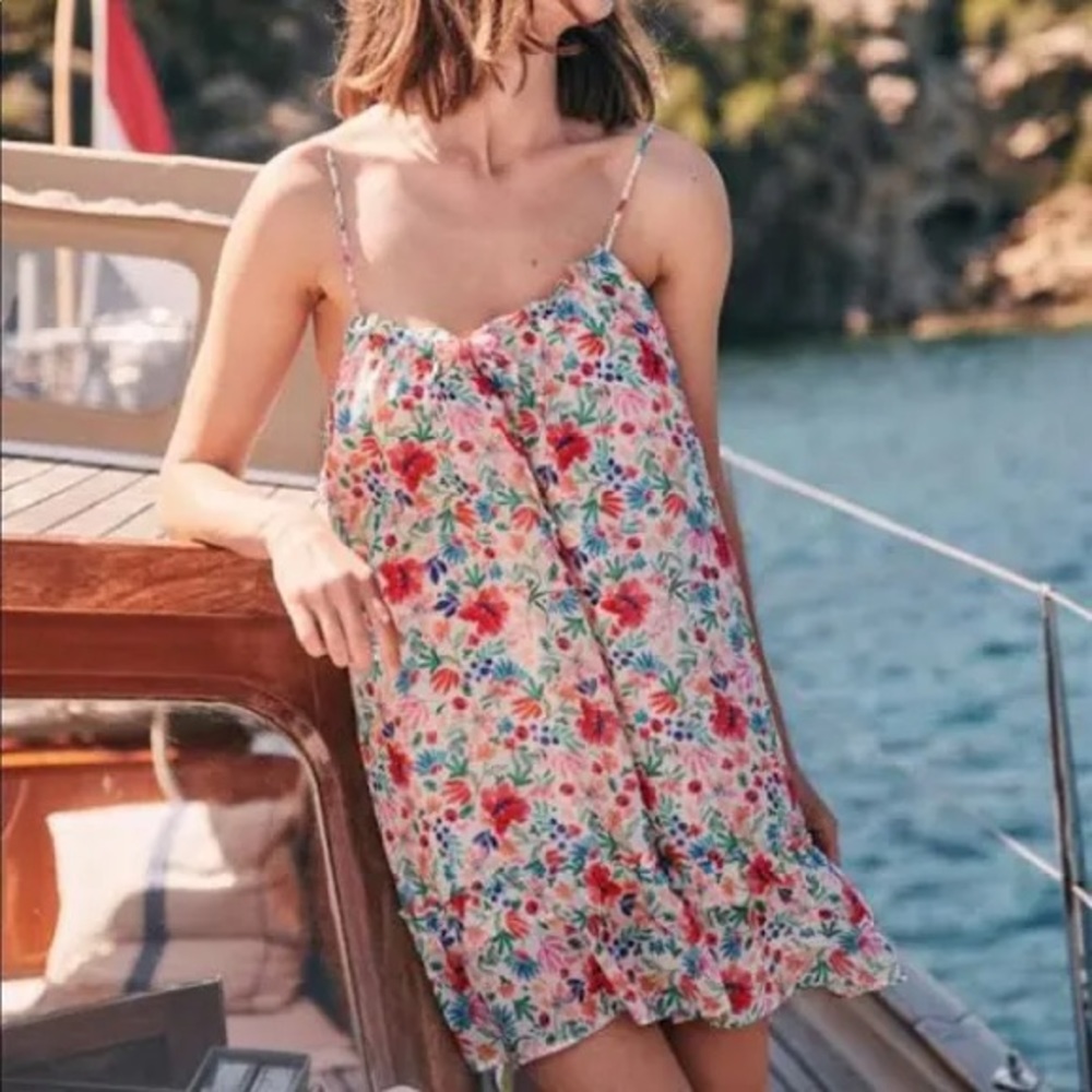 Sezane Sido Dress Floral Size 36